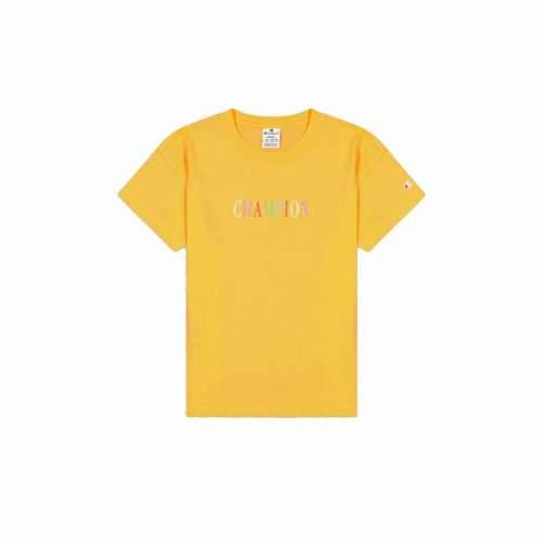 Ženska Majica Kratkih Rukava Champion Crewneck Croptop Rumena Cijena