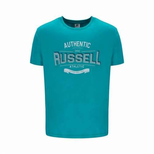 Muška Majica Kratkih Rukava Russell Athletic Amt A30081 Akvamarin Cijena