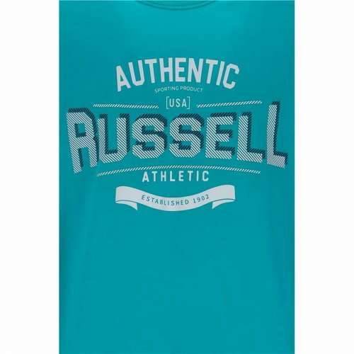 Muška Majica Kratkih Rukava Russell Athletic Amt A30081 Akvamarin Cijena