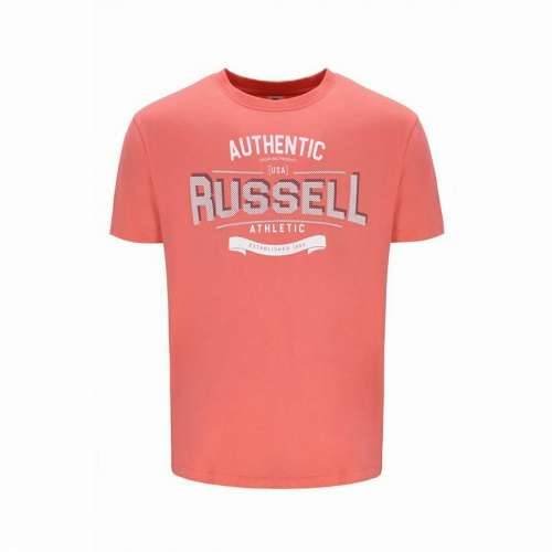 Muška Majica Kratkih Rukava Russell Athletic Amt A30081 Oranžna Koraljni Cijena