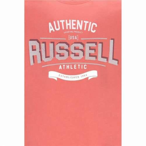 Muška Majica Kratkih Rukava Russell Athletic Amt A30081 Oranžna Koraljni Cijena
