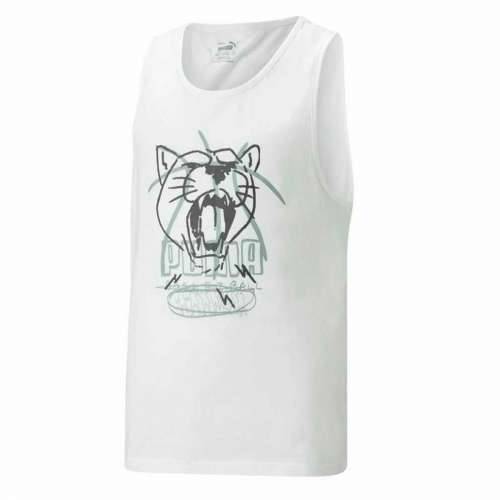 Košarkaška majica Puma Tank B Bijela Cijena