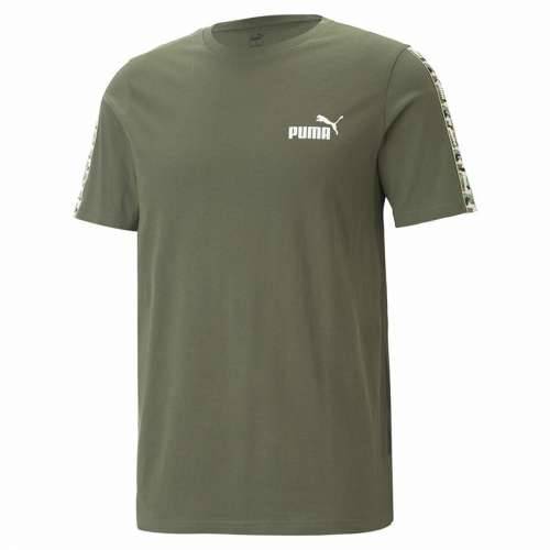 Muška Majica Kratkih Rukava Puma Ess Tape Camo Moss S Zelena Maslina Cijena