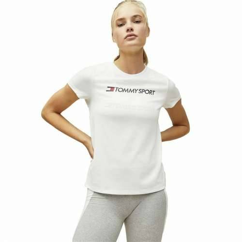 Muška Majica Kratkih Rukava Tommy Hilfiger Logo Chest Bijela Cijena
