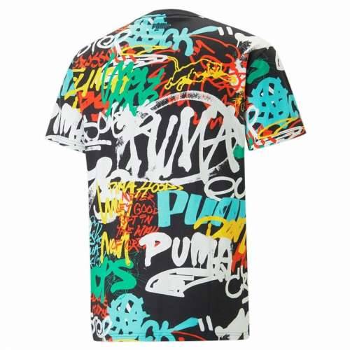 Muška Majica Kratkih Rukava Puma Graffiti Crna Cijena