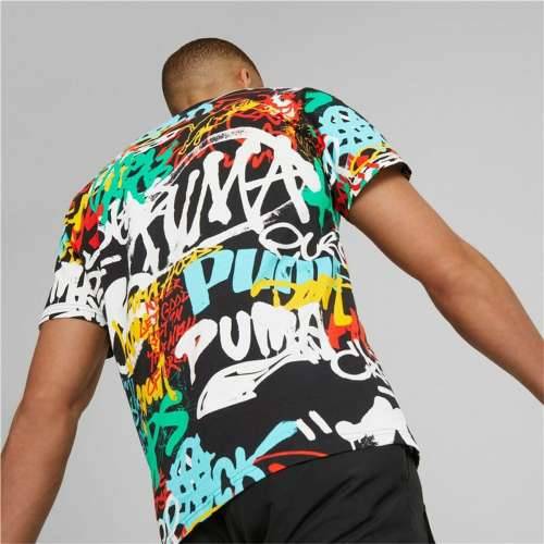 Muška Majica Kratkih Rukava Puma Graffiti Crna Cijena