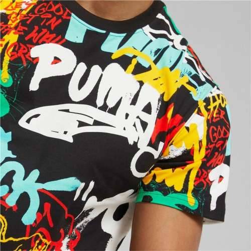 Muška Majica Kratkih Rukava Puma Graffiti Crna Cijena