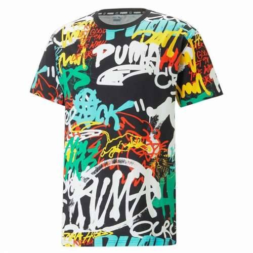 Muška Majica Kratkih Rukava Puma Graffiti Crna Cijena