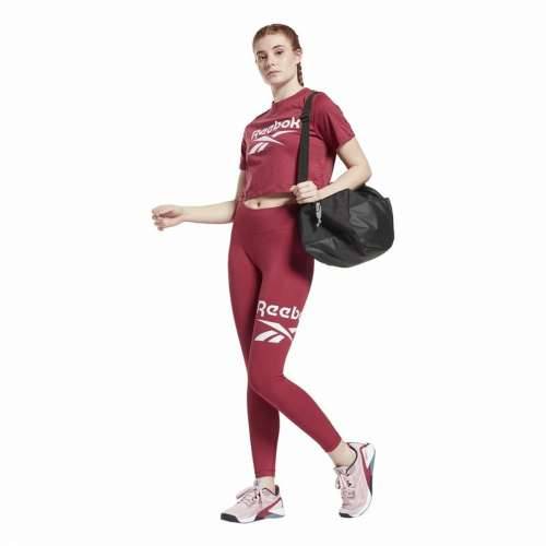 Ženske Sportske Tajice Reebok Identity Logo Crvena Cijena