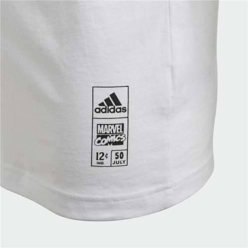 Dječje Majica Kratkih Rukava Adidas Iron Man Graphic Bijela Cijena