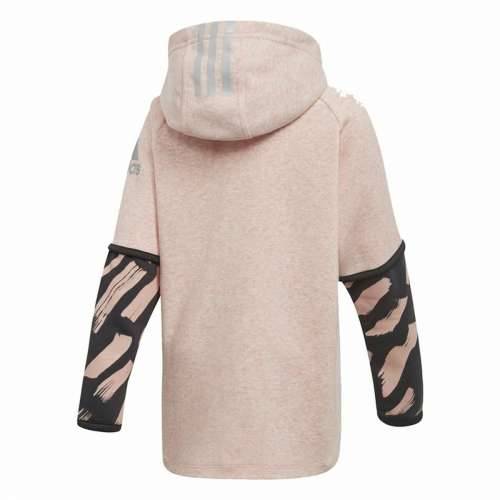 Jakna Dječje Adidas Cover Up Svetlo roza Cijena