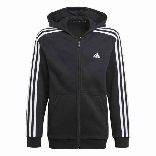 Gornji Dio Trenirke s Kapuljačom za Djevojčice Adidas Essentials Crna Cijena