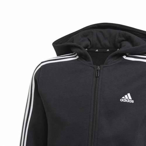 Gornji Dio Trenirke s Kapuljačom za Djevojčice Adidas Essentials Crna Cijena
