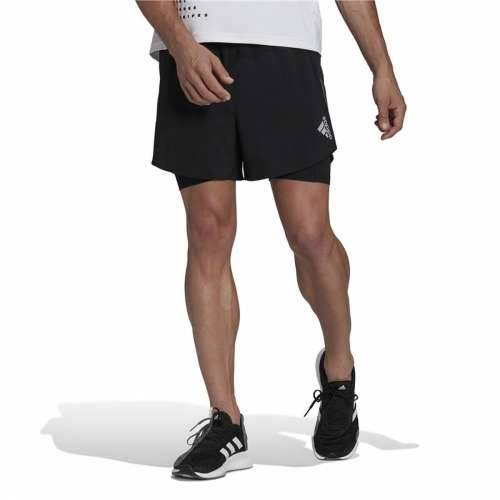 Muške Sportske Kratke Hlače Adidas Two-in-One Crna Cijena