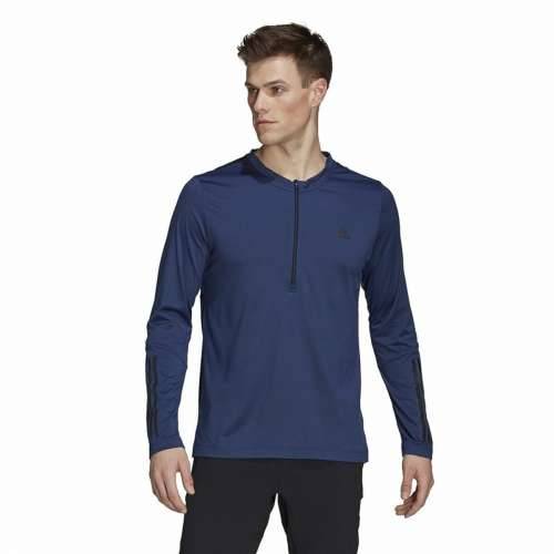 Muška Majica Dugih Rukava Adidas Training 1/4-Zip Tamno plava Cijena