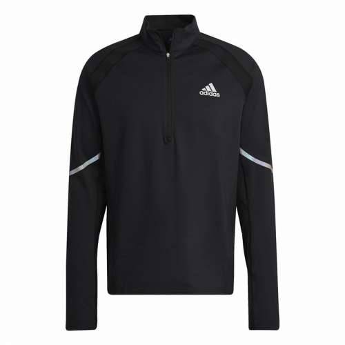 Muška Majica bez Kapuljače Adidas Fast 1/2 Zip Crna Cijena