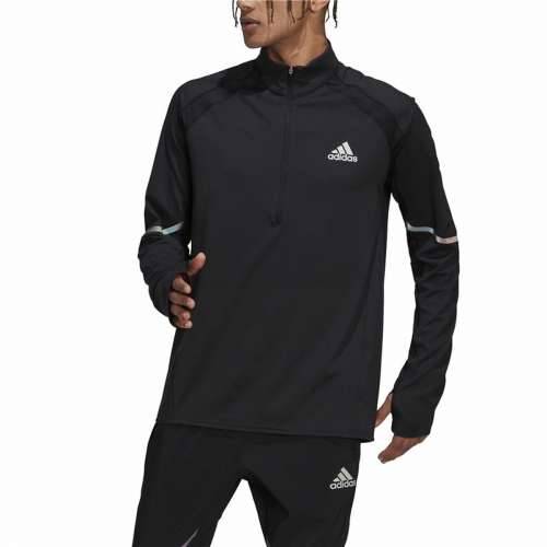 Muška Majica bez Kapuljače Adidas Fast 1/2 Zip Crna Cijena