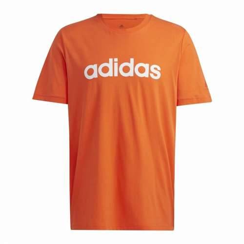 Muška Majica Kratkih Rukava Adidas  Essentials Embroidered Linear Oranžna Cijena