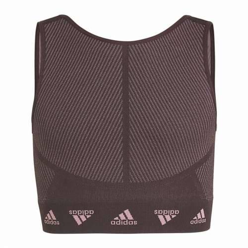 Sport-BH Adidas  Aeroknit Seamless Granatna Tamno crvena Cijena
