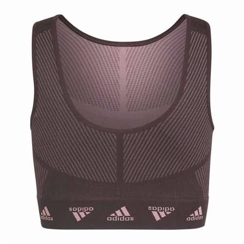 Sport-BH Adidas  Aeroknit Seamless Granatna Tamno crvena Cijena