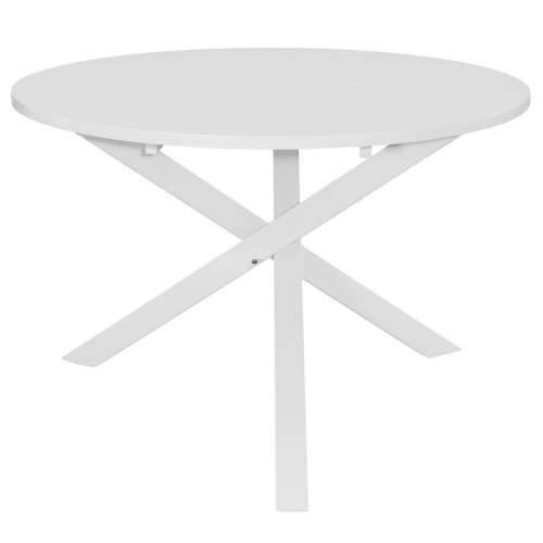 Blagovaonski stol bijeli 120 x 75 cm MDF Cijena