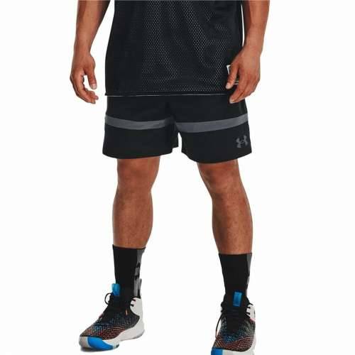 Muške Košarkaške Kratke Hlače Under Armour Baseline Crna Cijena