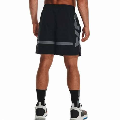 Muške Košarkaške Kratke Hlače Under Armour Baseline Crna Cijena