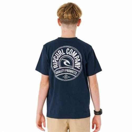 Dječje Majica Kratkih Rukava Rip Curl Stapler Mornarsko plava Cijena