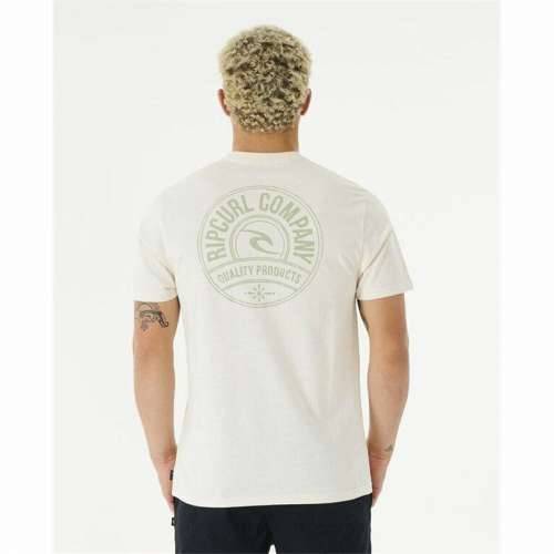 Muška Majica Kratkih Rukava Rip Curl Stapler Bijela Cijena