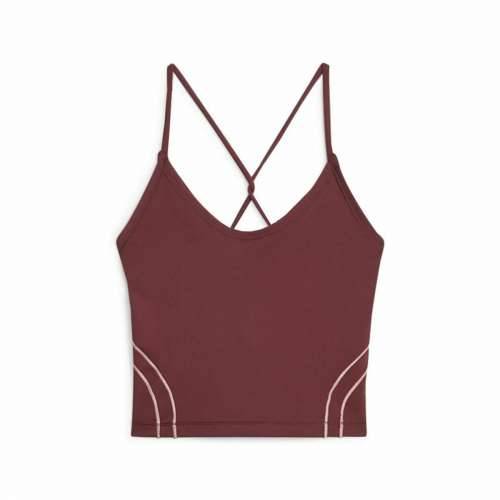 Tanktop Frau Puma Studio Ultrabare Cro Smeđa Cijena
