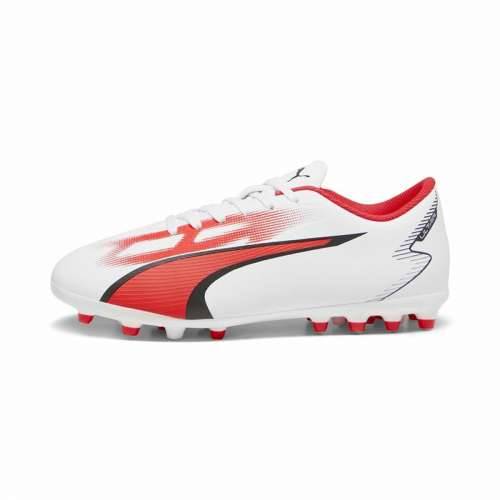 Kopačke za Djecu Puma Ultra Play MG Bijela Crvena Cijena