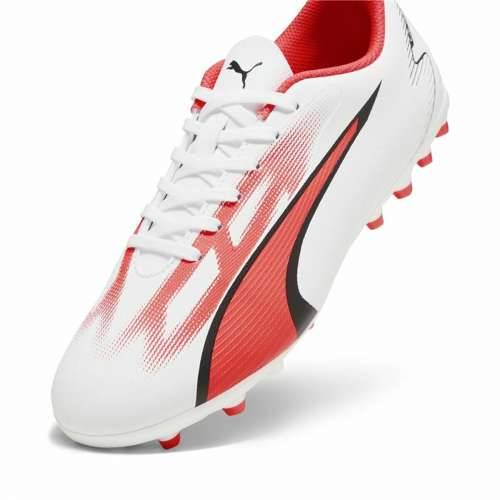 Kopačke za Djecu Puma Ultra Play MG Bijela Crvena Cijena