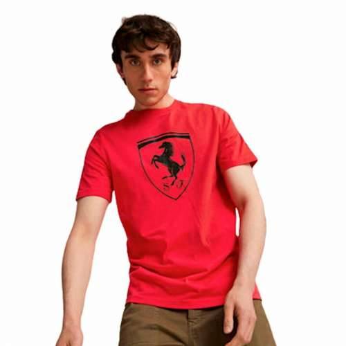 Muška Majica Kratkih Rukava Puma Ferrari Race Tonal B Crvena Cijena