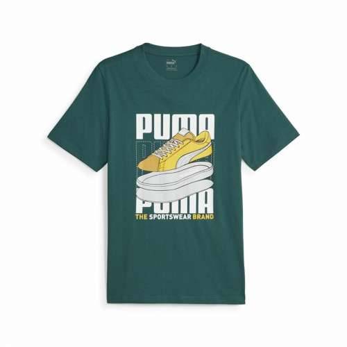 Muška Majica Kratkih Rukava Puma Graphiccs Sneaker Zelena Cijena