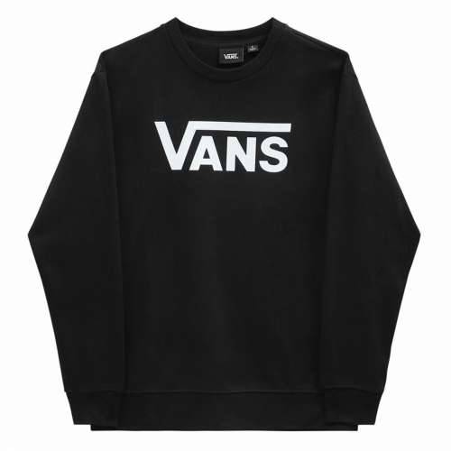 Ženska Majica bez Kapuljače Vans Drop V Logo BFF Crew Crna Cijena