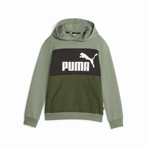 Dječja Majica Puma Ess Block Fl Zelena Cijena
