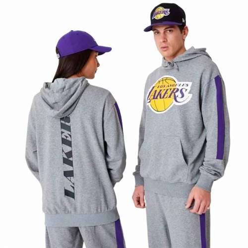 Dječja Majica s Kapuljačom New Era LA Lakers NBA Colour Block Siva Cijena