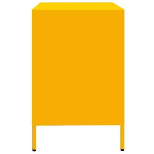 Komoda boja senfa 68x39x58,5 cm hladno valjanog čelika - Žuta 1 Cijena