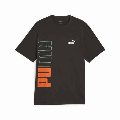 Muška Majica Kratkih Rukava Puma Power Colorblock Crna Cijena