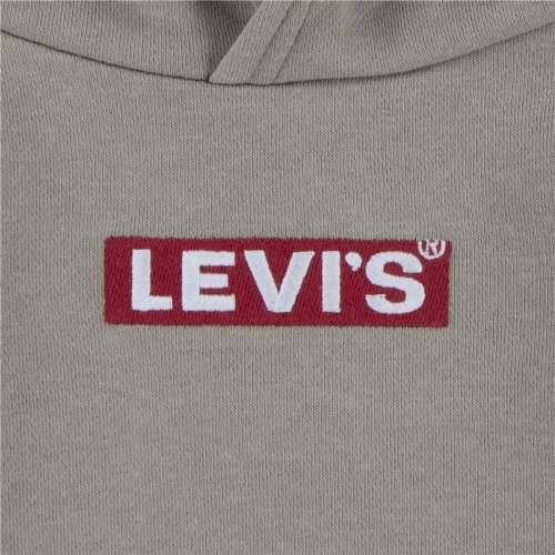 Dječja Majica Levi’s Boxtab Svijetlo smeđi Cijena