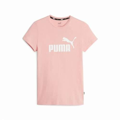 Ženska Majica Kratkih Rukava Puma Ess Logo Svetlo roza Cijena
