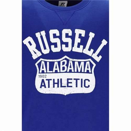 Muška Majica bez Kapuljače Russell Athletic State Plava Cijena