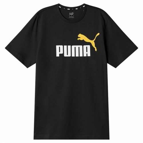 Muška Majica Kratkih Rukava Puma Ess+ 2 Col Logo Crna Cijena