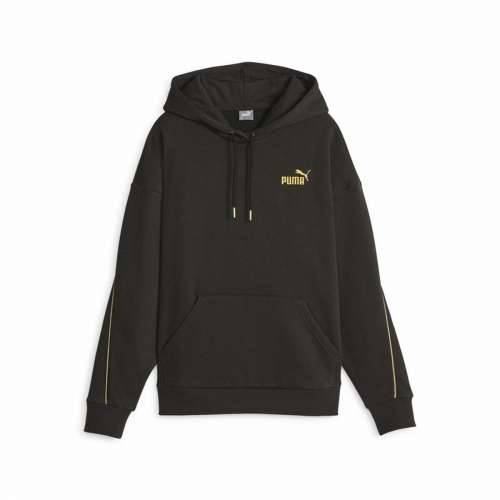 Ženska Majica s Kapuljačom Puma Ess+ Minimal Gold Crna Cijena