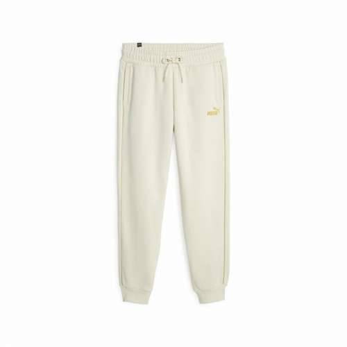 Dlhé športové nohavice Puma Ess+ Minimal Gold Bež Dama Cijena