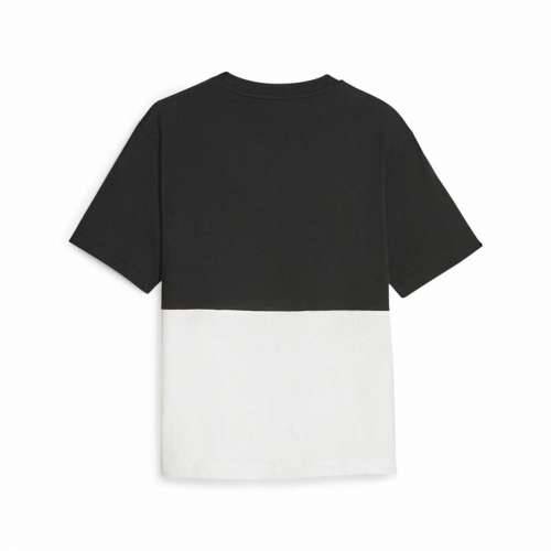 Ženska Majica Kratkih Rukava Puma Power Colorblock Bijela Crna Cijena