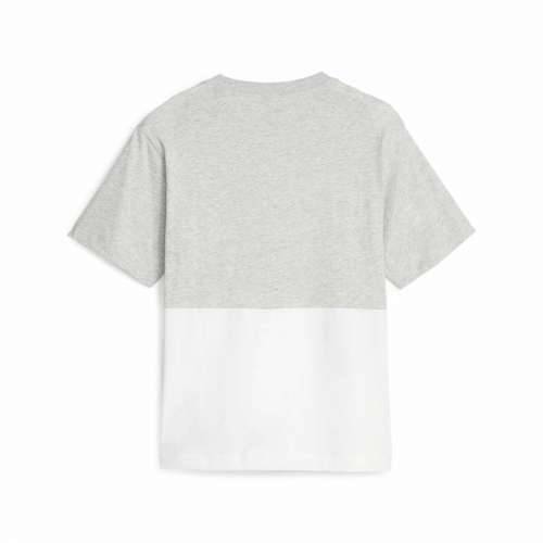 Ženska Majica Kratkih Rukava Puma Power Colorblock Bijela Siva Cijena