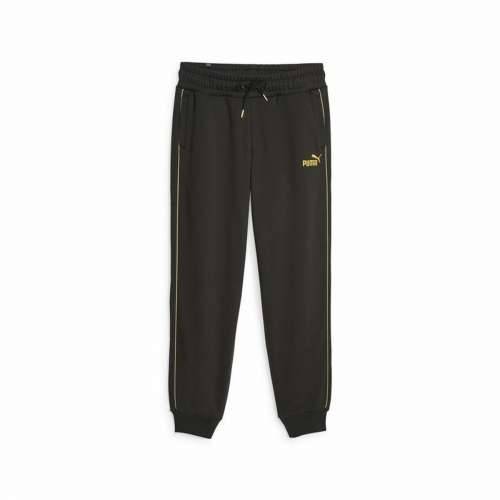 Dlhé športové nohavice Puma Ess+ Minimal Gold Crna Dama Cijena