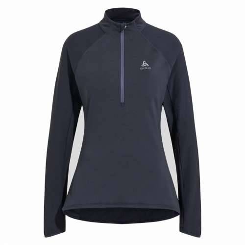 Unisex Majica Dugih Rukava Odlo 1/2 Zip Zeroweight Crna Cijena