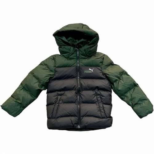 Dječja Sportska Jakna Puma Colourblock Poly Crna/Zelena Cijena
